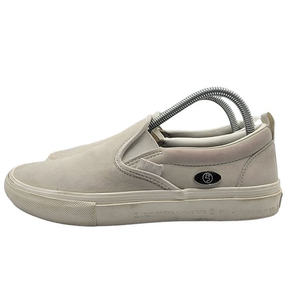 Vans x Public Skate Slip On Mens 8 White Skateboarding Shoes Out The Public Eye main image 6